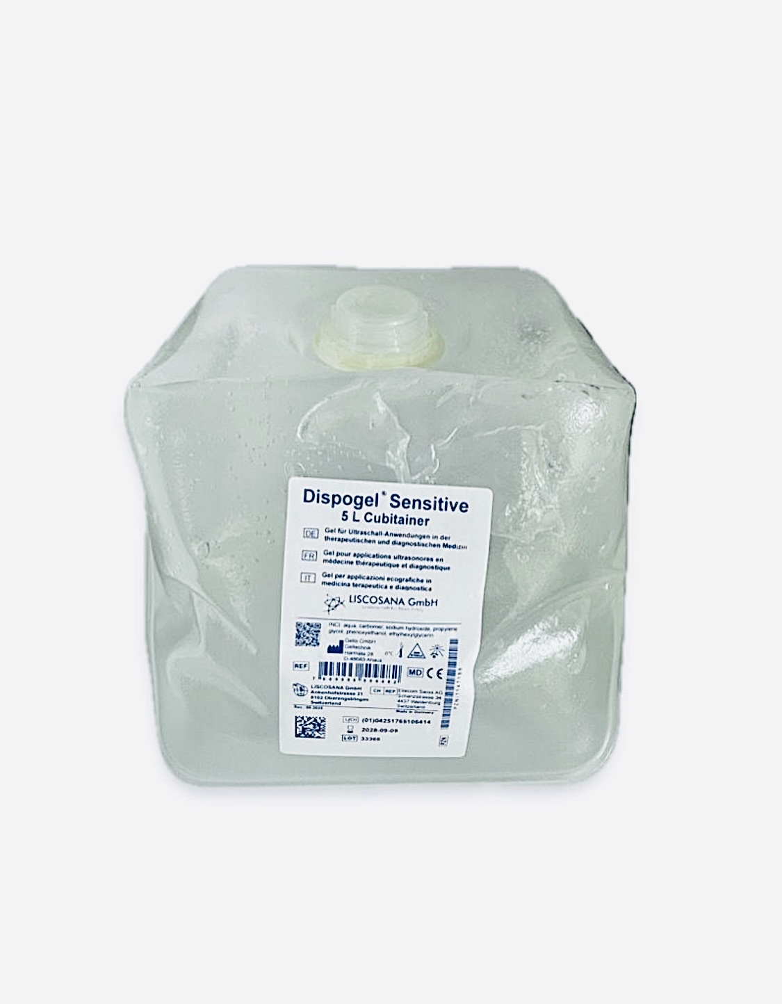 Dispogel Sensitive Ultraschall Gel 5 L Cubitainer