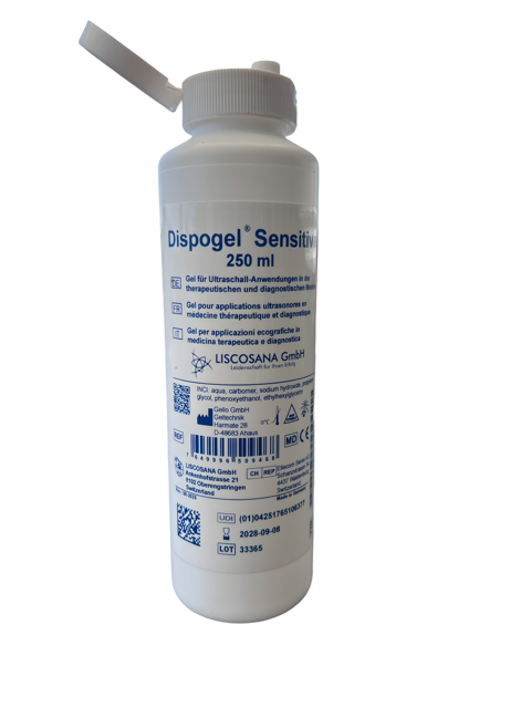Dispogel Sensitive Ultraschall Gel 250 ml